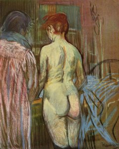 To piger af Henri de Toulouse Lautrec